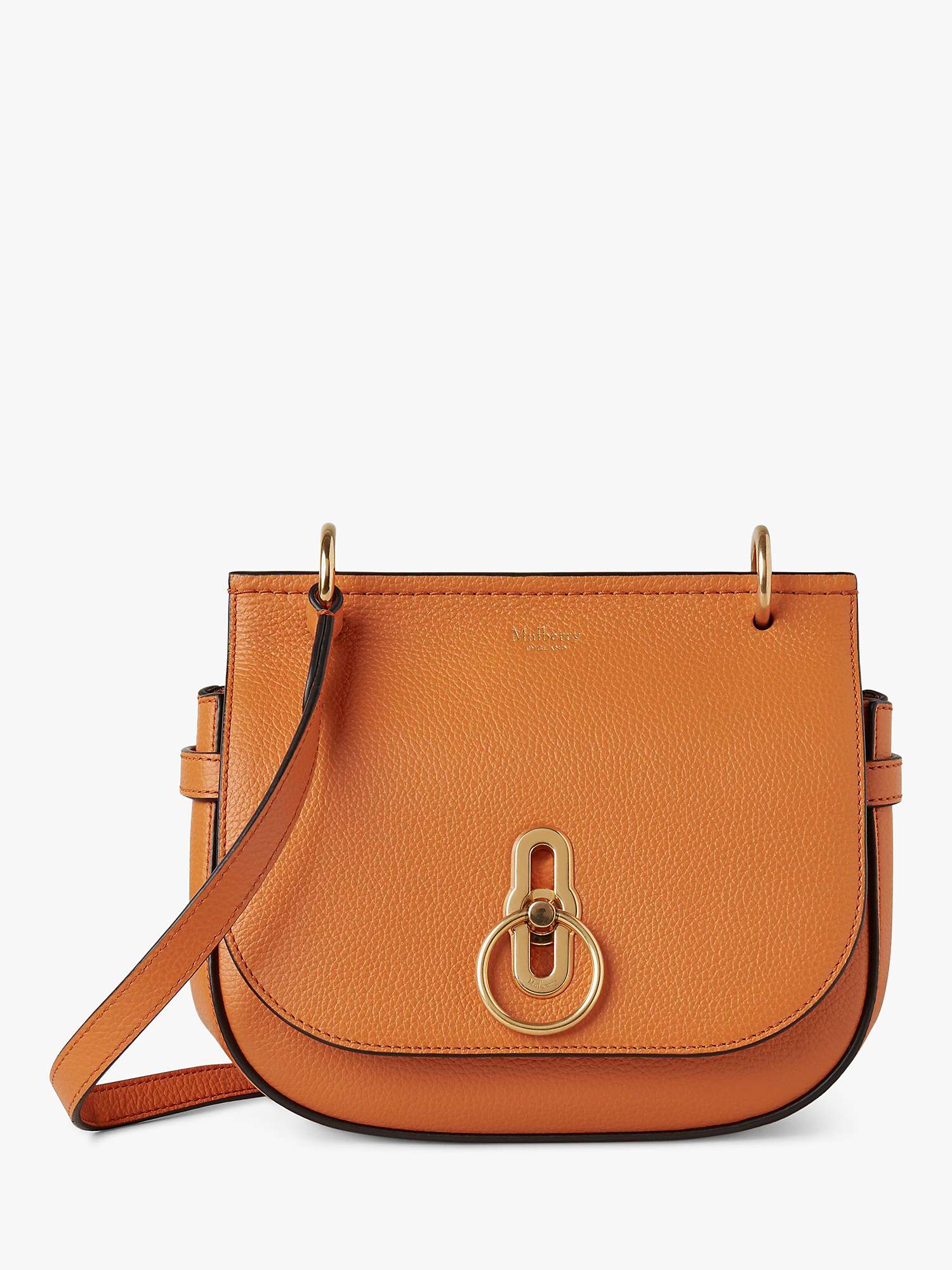 Buy Mulberry Small Amberley Small Classic Grain Leather Satchel Online at johnlewis.com