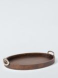 John Lewis Large Oval Tray, FSC-Certified (Mango Wood), Natural