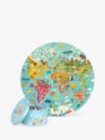 boppi World Map Round Puzzle, 150 Pieces