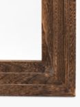 Gallery Direct Modesto Full-Length Arched Wooden Wall Mirror, 163 x 54cm, Dark Wood