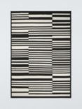 John Lewis Arboretum Stripe Rug, Black, L240 x W170 cm