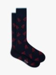 Paul Smith Lobster Patterned Socks, Blue