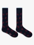 Paul Smith Lobster Patterned Socks, Blue