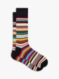 Paul Smith Stripe Wool Blend House Socks, Multi