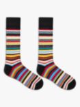 Paul Smith Stripe Wool Blend House Socks, Multi