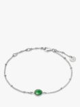 Daisy London Gemstone Bobble Chain Bracelet