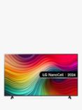 LG 75NANO81T6A (2024) LED HDR NanoCell 4K Ultra HD Smart TV, 75 inch with Freeview Play/Freesat HD, Ashed Blue