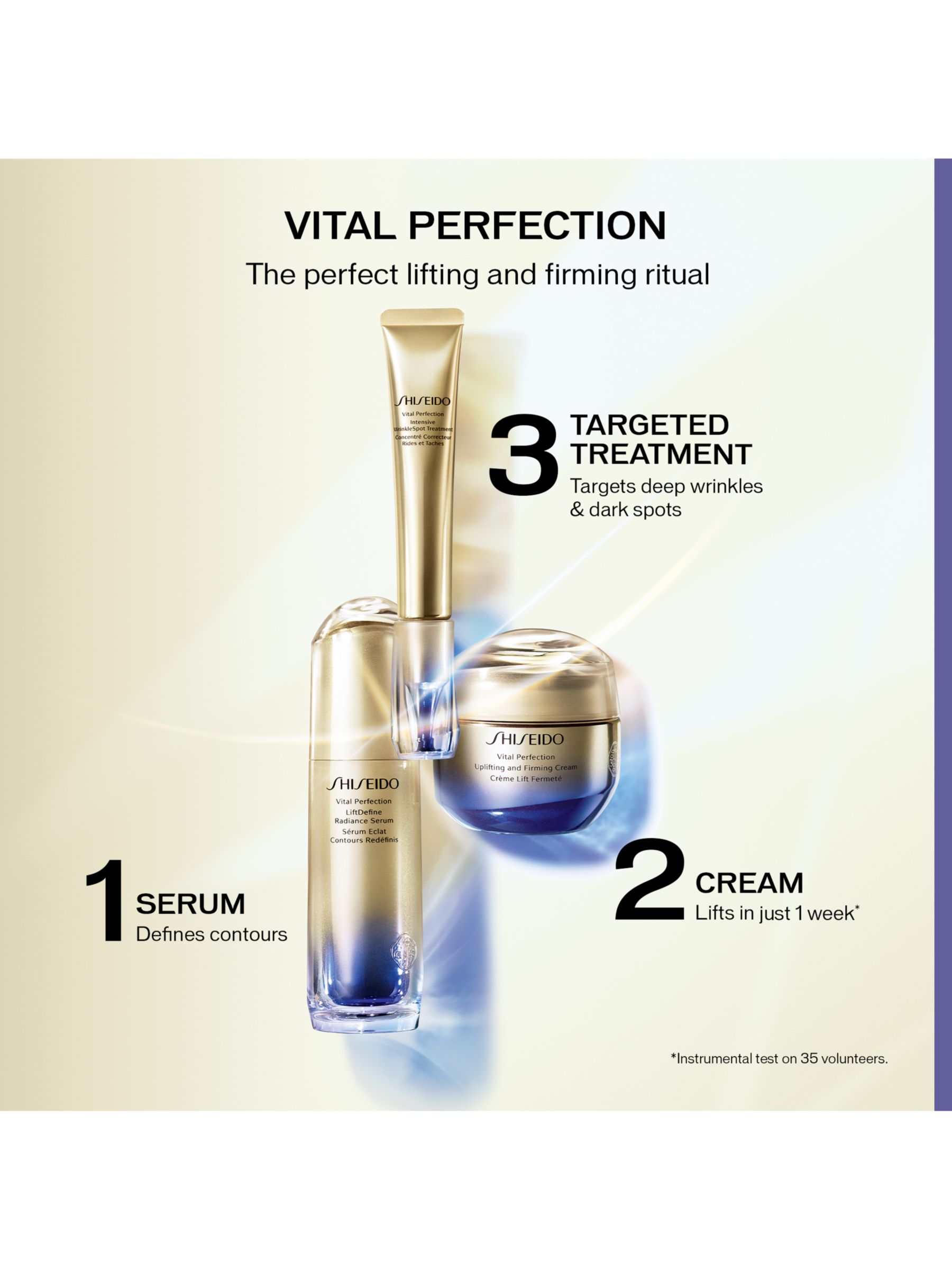 Shiseido Vital Perfection LiftDefine Radiance Serum, 40ml 4