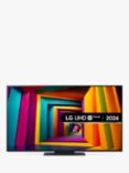 LG 55UT91006LA (2024) LED HDR 4K Ultra HD Smart TV, 55 inch with Freeview Play/Freesat HD, Ashed Blue