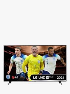 LG 50UT80006LA (2024) LED HDR 4K Ultra HD Smart TV, 50 inch with Freeview Play/Freesat HD, Ashed Blue