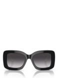 CHANEL Pillow Sunglasses CH5483, Black/White