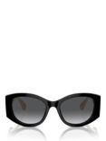 CHANEL Polarised Pillow  Sunglasses CH5524, Black/Beige