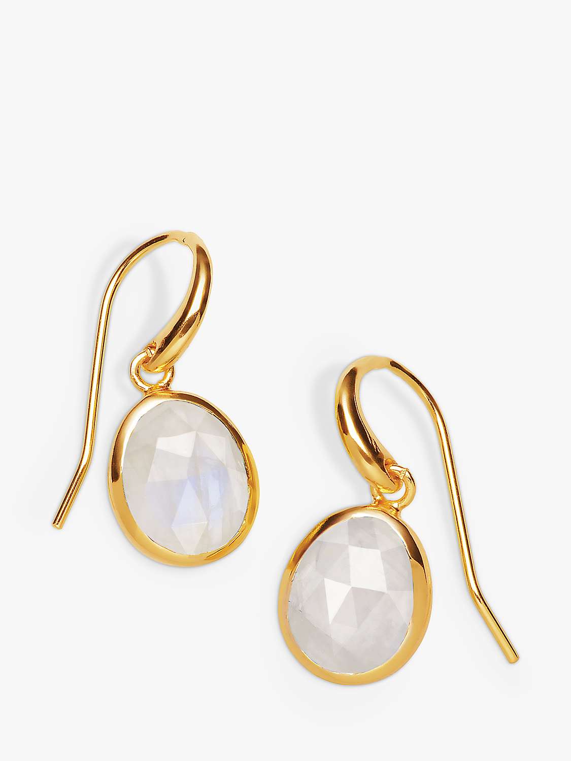 Buy Sarah Alexander Antigua Gemstone Drop Earrings, Gold Online at johnlewis.com