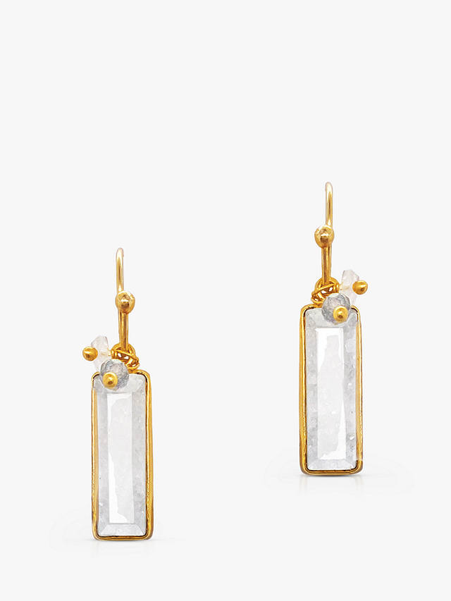 Sarah Alexander Pebble Bay Drop Earrings, Gold