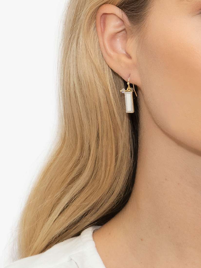Buy Sarah Alexander Pebble Bay Drop Earrings, Gold Online at johnlewis.com