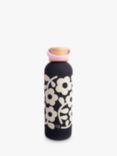 Caroline Gardner Monochrome Bloom Metal Water Bottle, 500ml, Multi