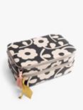 Caroline Gardner Monochrome Bloom Makeup Bag, Multi