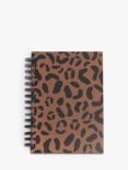 Caroline Gardner A5 Leopard Notebook, Multi