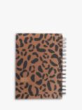 Caroline Gardner A5 Leopard Notebook, Multi