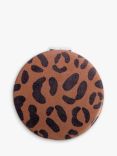 Caroline Gardner Leopard Pocket Mirror, Multi