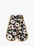 Caroline Gardner Monochrome Bloom Oven Glove, Multi