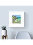 John Lewis Julia Rigby 'Around Bold Head' Framed Print & Mount, 33.5 x 33.5cm, Green/Multi