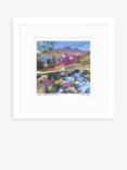 John Lewis Julia Rigby 'Ashness Bridge, Derwent Water' Framed Print & Mount, 33.5 x 33.5cm, Blue/Multi