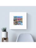 John Lewis Julia Rigby 'Ashness Bridge, Derwent Water' Framed Print & Mount, 33.5 x 33.5cm, Blue/Multi