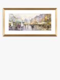 John Lewis Richard Macneil 'Evening Glow' Framed Print & Mount, 22 x 42cm, Multi