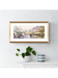 John Lewis Richard Macneil 'Evening Glow' Framed Print & Mount, 22 x 42cm, Multi