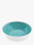 Eddingtons Melamine Picnic Bowl, 21cm, Aqua