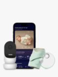 Owlet Dream Sock and Owlet Cam 2 Baby Monitor Bundle, Mint