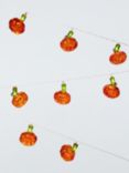 John Lewis Glass Pumpkin 10 LED String Lights