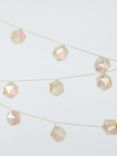 John Lewis 10 Battery Operated Diamond Pendant LED Lights, Multi