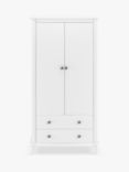 Little Seeds Monarch Hill Poppy 2 Drawer Wardrobe, White