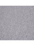 John Lewis Brushed Tweed Textured Plain Fabric, Grey, Price Band A