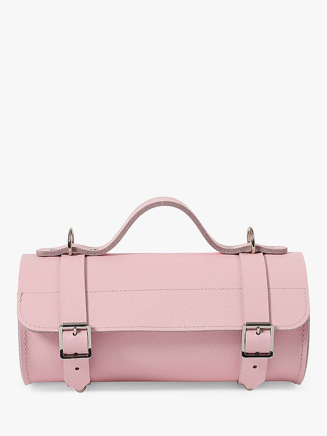 Cambridge Satchel Bowls Leather Grab Bag, Fondant Pink Saffiano