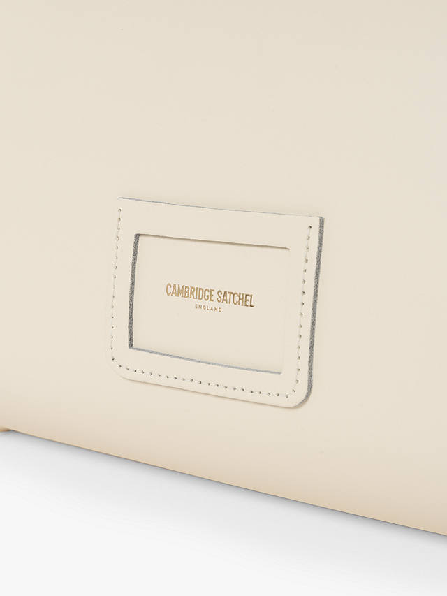 Cambridge Satchel Poppy Leather Grab Bag, Vanilla