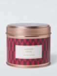 John Lewis Winter Spice Tin Scented Candle, 135g