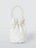 Sister Jane Dream Carolina Embellished Mini Bag, White