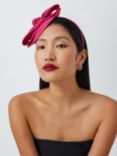 John Lewis Henley Bow Occasion Hat, Cerise