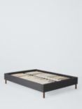 John Lewis ANYDAY Bonnie Platform Bed Frame, Double, Brushed Tweed Charcoal