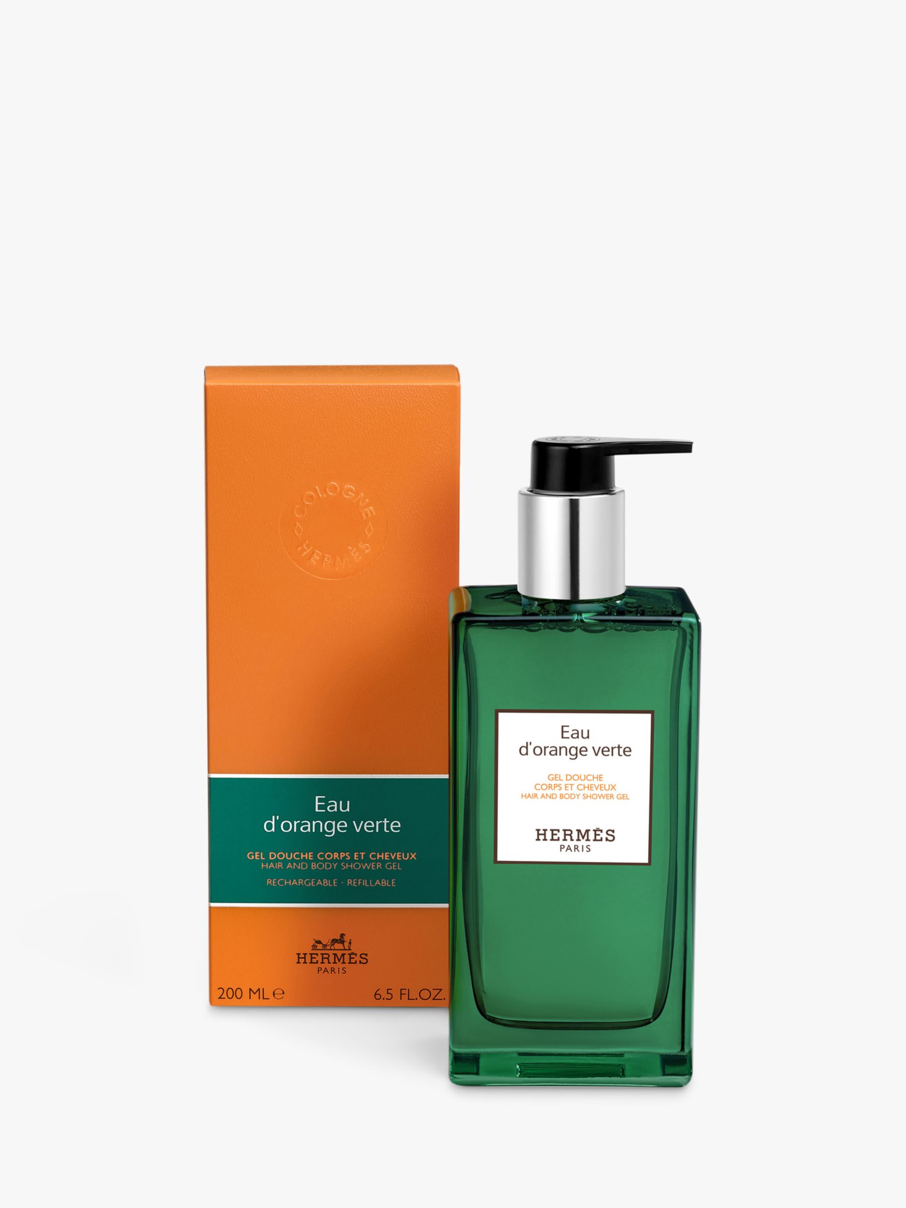 Hermès Eau d'Orange Verte Hair & Body Shower Gel, 200ml 3