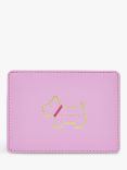 Radley Heritage Dog Outline Small Travel Cardholder, Sugar Pink