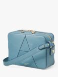 Aspinal of London Pebble Leather Camera A Bag, Cornflower