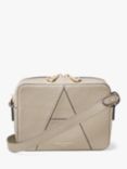 Aspinal of London Pebble Leather Camera A Bag, Dove Grey