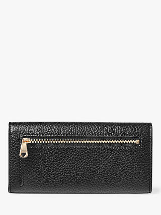 Aspinal of London Essential Pebble Leather Purse, Black