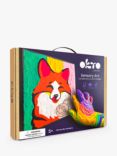 OKTO Sensory Art Fox Colouring with Clay Set by Numbers