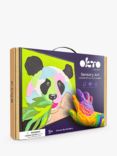 OKTO Sensory Art Panda Colouring with Clay Set by Numbers