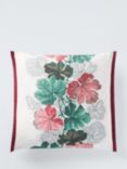 John Lewis X Collagerie Geranium Cushion, Blush